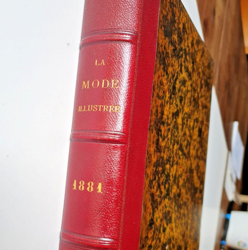 Mode illustrée année 1881 - mode,