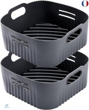 21CM Air Fryer Accessoires, Moule Silicone Air Fryer pour Philip XL 6,2L,