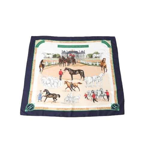 Hermes carre90 foulard soie - hermes,