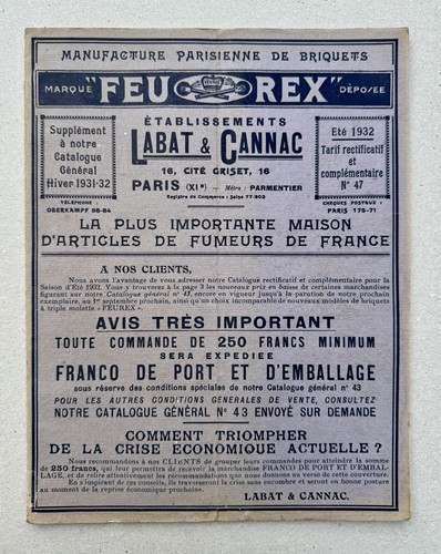 Catalogue 1932 bureaux - catalogue,