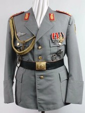West Germany General Uniform Tunic+Aiguilette+Belt NO MEDALS REPRODUCTION