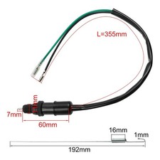 2 Pièce Frein Arrière