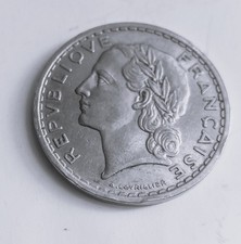 5 Francs Lavrillier Nickel - 1935 (B19 38)