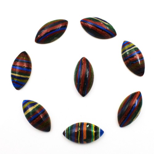 Cabochon calibré marquise