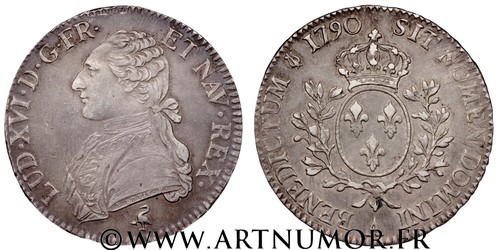 Louis xvi ecu aux branches - xvi,