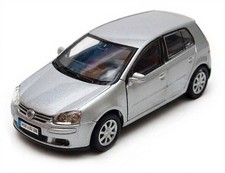 Welly Volkswagen Golf V Silver Metallic 1:34 1:39 Scales 4,5 pouces Car Scratch