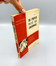 Du Papier Plié au Cartonnage Travaux Manuels Éducatifs Bourrelier Vintage