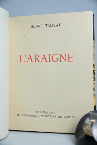 Troyat l araignée - troyat, (henri),