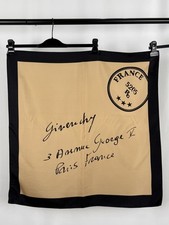 Givenchy Paris Silk Scarf -