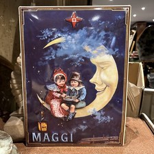 plaque en metal emaillée