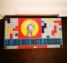 Ancien Vintage Le Jeu Des Mots Croisés Armand Jammot Complet Breveté S.G.D.G 
