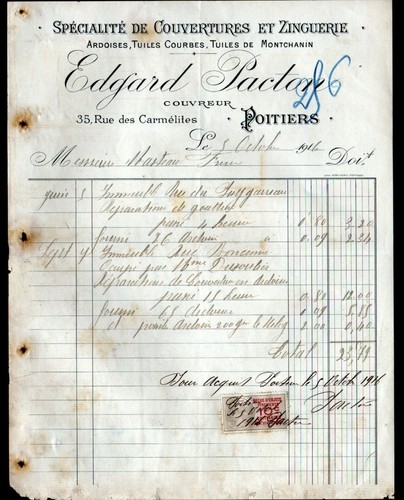 Poitiers couvertures - (86),