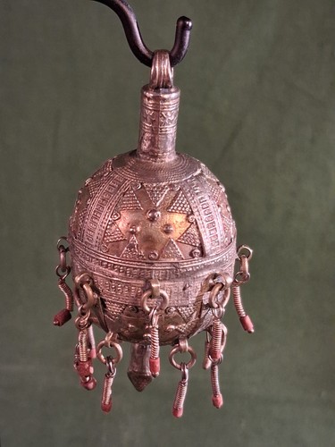 Ancien pendentif toupie - ancien,