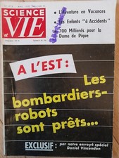 Magazine Science et vie n°476 Mai 1957 A l'est les bombardiers robots sont prêt