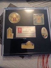 coffret 5 pin's JO officiels