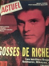 Actuel . Gosses de Riches . Mike Tyson . Polke . No. 113 . Novembre 1988