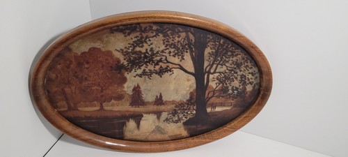 Tableau fixé sous verre - fixé, cadre
