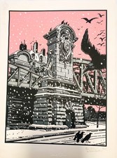 TARDI - NEIGE -  Sérigraphie