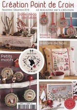 Création point de croix N°73 Noël MT Saint-Aubin V. Enginger P. Samouiloff