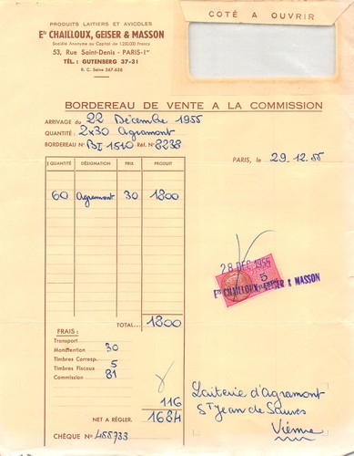 1955 laitiers avicoles ets - 1955,