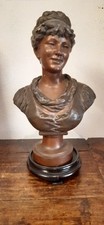 Sculpture buste femme - sculpture, 19ème