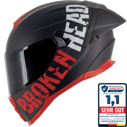 Broken head casque - head, intégral