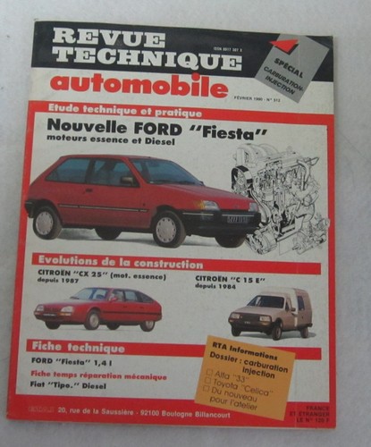 Revue technique automobile rta - revue,