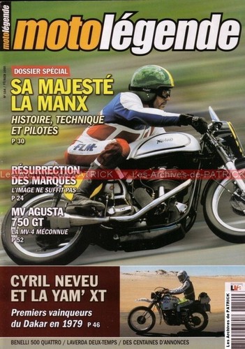 Moto legende 154 cyril neveu - moto,
