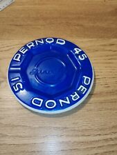 Ancien Cendrier en Céramique Pernod 45 Faïence De longchamp A Saisir 1960's