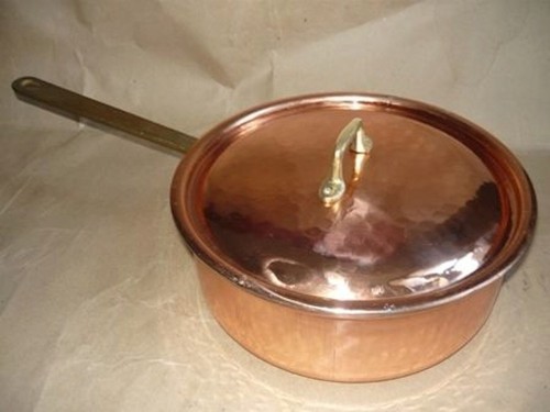 Casserole cuivre étamé - Étamé, de