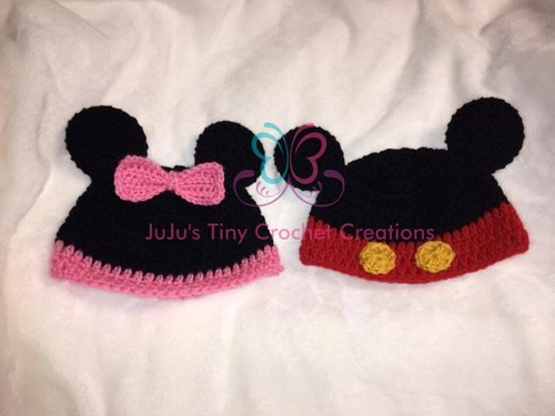 Baby mouse ears hat with - baby,