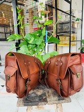 Sac En Cuir Selles Panniers En