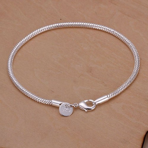 Bracelet plaq serpent - , plaqué