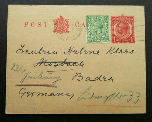 Germany postage revenue 1931 - germany,