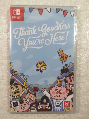 Thank goodness you - goodness, here