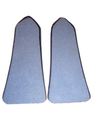 Paire d' épaulettes Ecoles militaires, liseré bleu. France