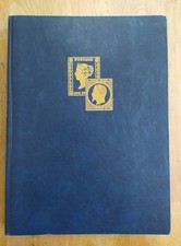 Albums collection de timbres 32 pages fond noir 9 bandes bleu très bon état