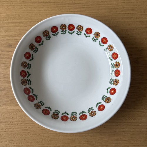 Plat creux vintage porcelaine - creux,