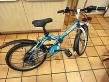 vélo pliant enfant bleu 4 vitesses 6-9ans bon état