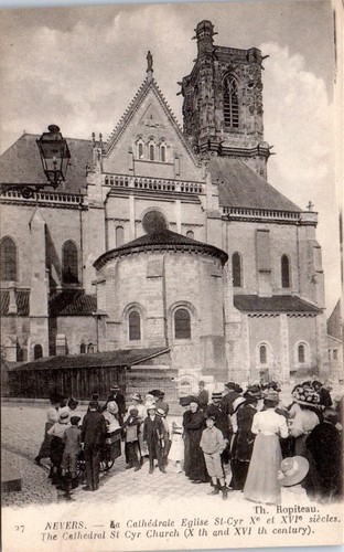 Nevers carte postale - nevers,