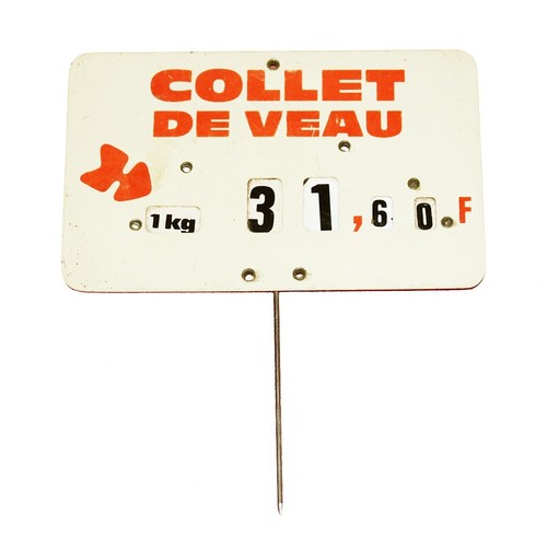 étiquette boucherie - Étiquette,