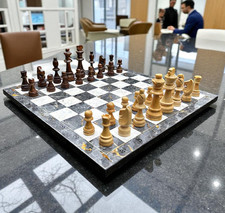 Jeu d'échecs de luxe Staunton