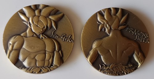 Médaille son goku - médaille,