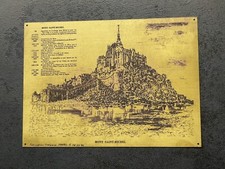 Gravure sur plaque Laiton ou