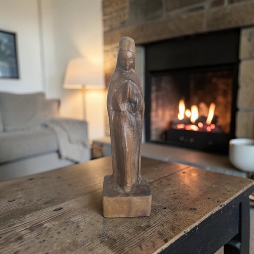 Statuette bois la - bois, vierge
