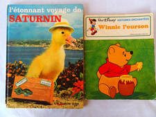 Livres enfants anciens Editions des deux coqs d'or Saturnin/Winnie l'ourson
