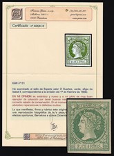 Espagne 51 1860/1861 Isabelle II