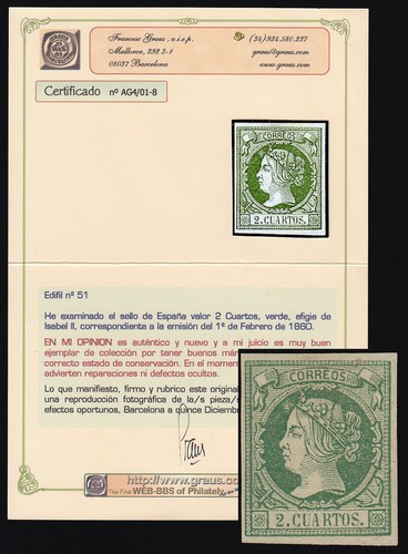 Espagne 1860 1861 - espagne, isabelle