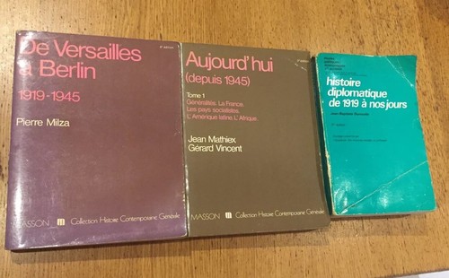 Histoire diplomatique - histoire, /