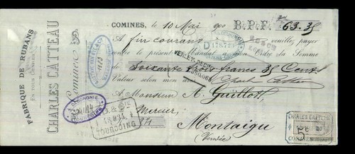 Fabrique rubans charles - de,